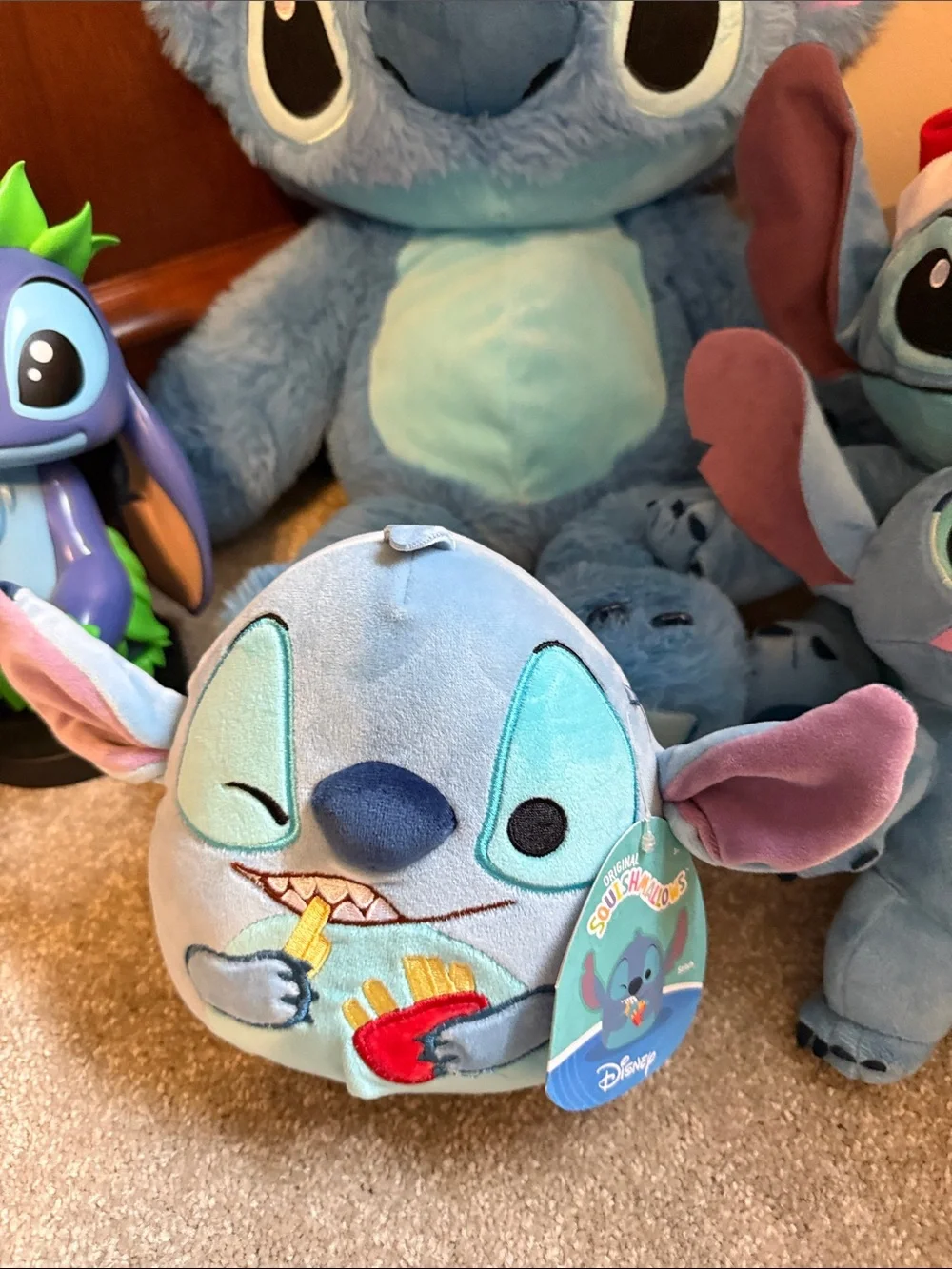 Stitch Plush Collection - Blue with Pink Ears